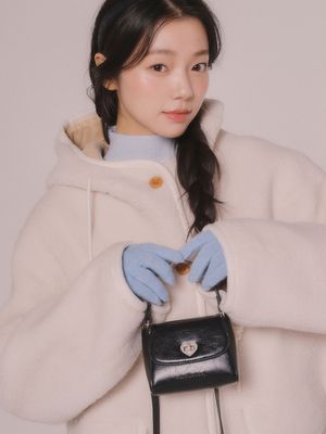 하트락 미니백 (블랙)