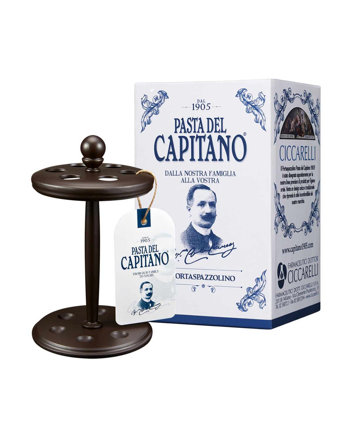 파스타델 카피타노 1905(PASTA DEL CAPITANO 1905) 클래식 칫솔 스탠드