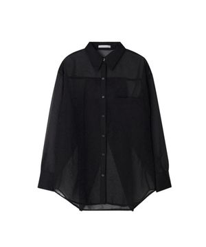 Deia Cross Blouse _ Black