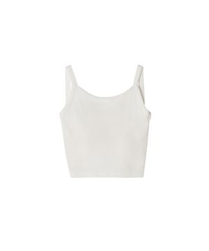Rosso Twisted Bra Top _ White