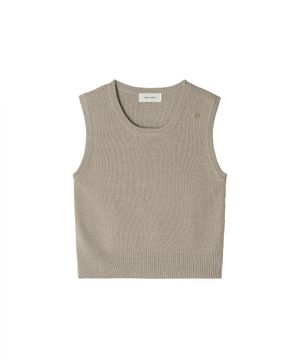 Dreamy Vest Knitwear _ Beige