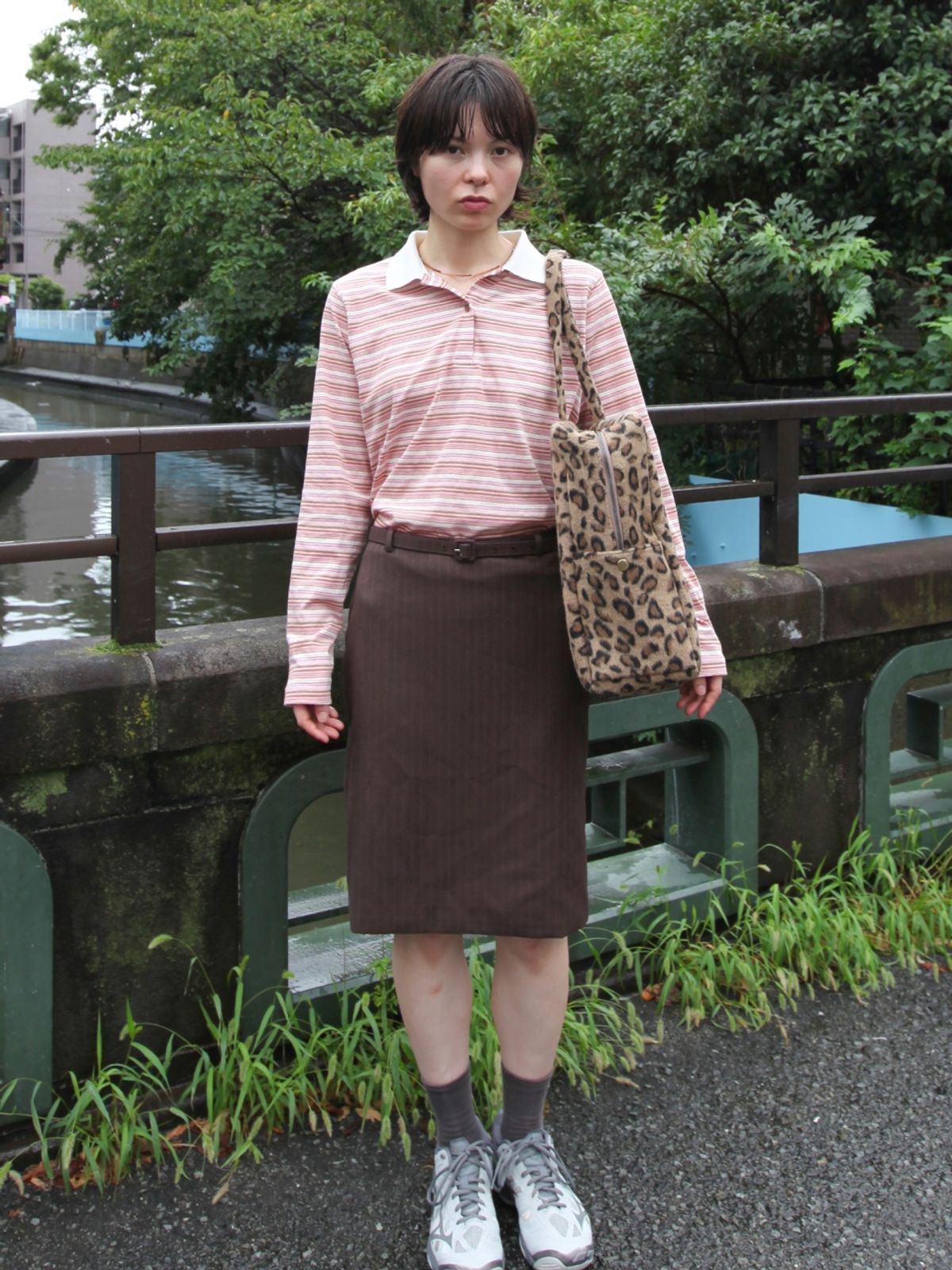 누아누(NUUANU) Grande Bag_Leopard
