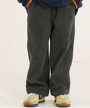 스미스 골덴롤업 기모팬츠 카키