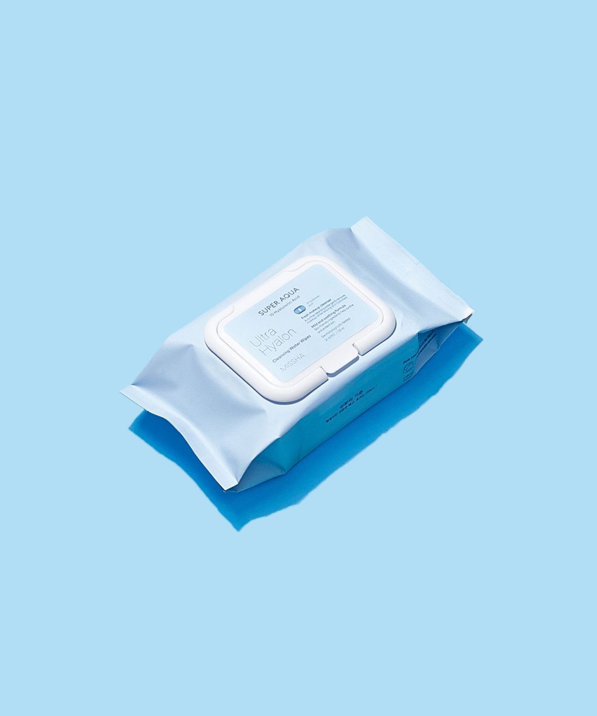 미샤(MISSHA) 수퍼아쿠아 울트라 히알론 클렌징 워터 티슈 30매