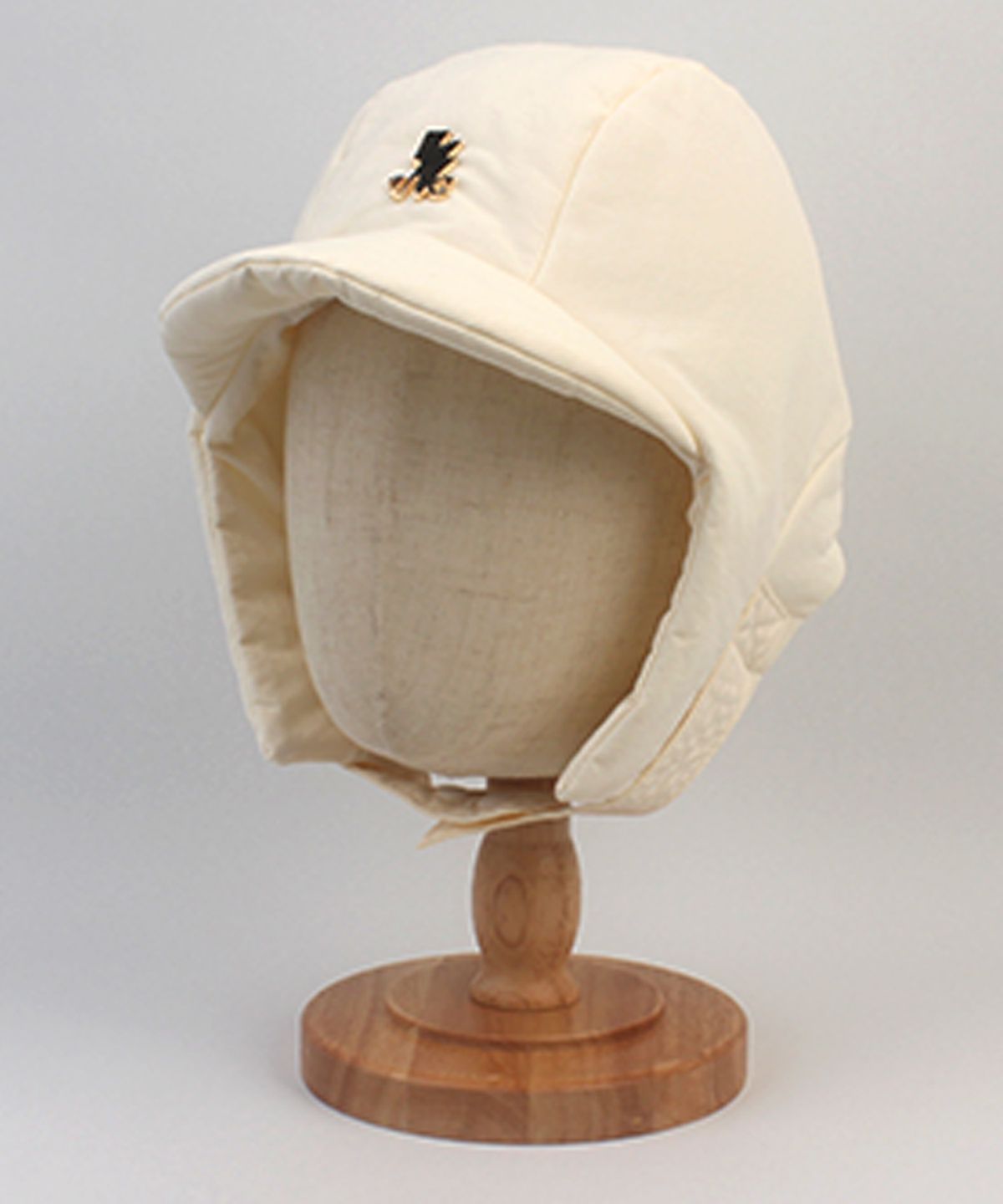 유니버셜 케미스트리(UNIVERSAL CHEMISTRY) Thunder Padding Ivory Balaclava 패딩모자