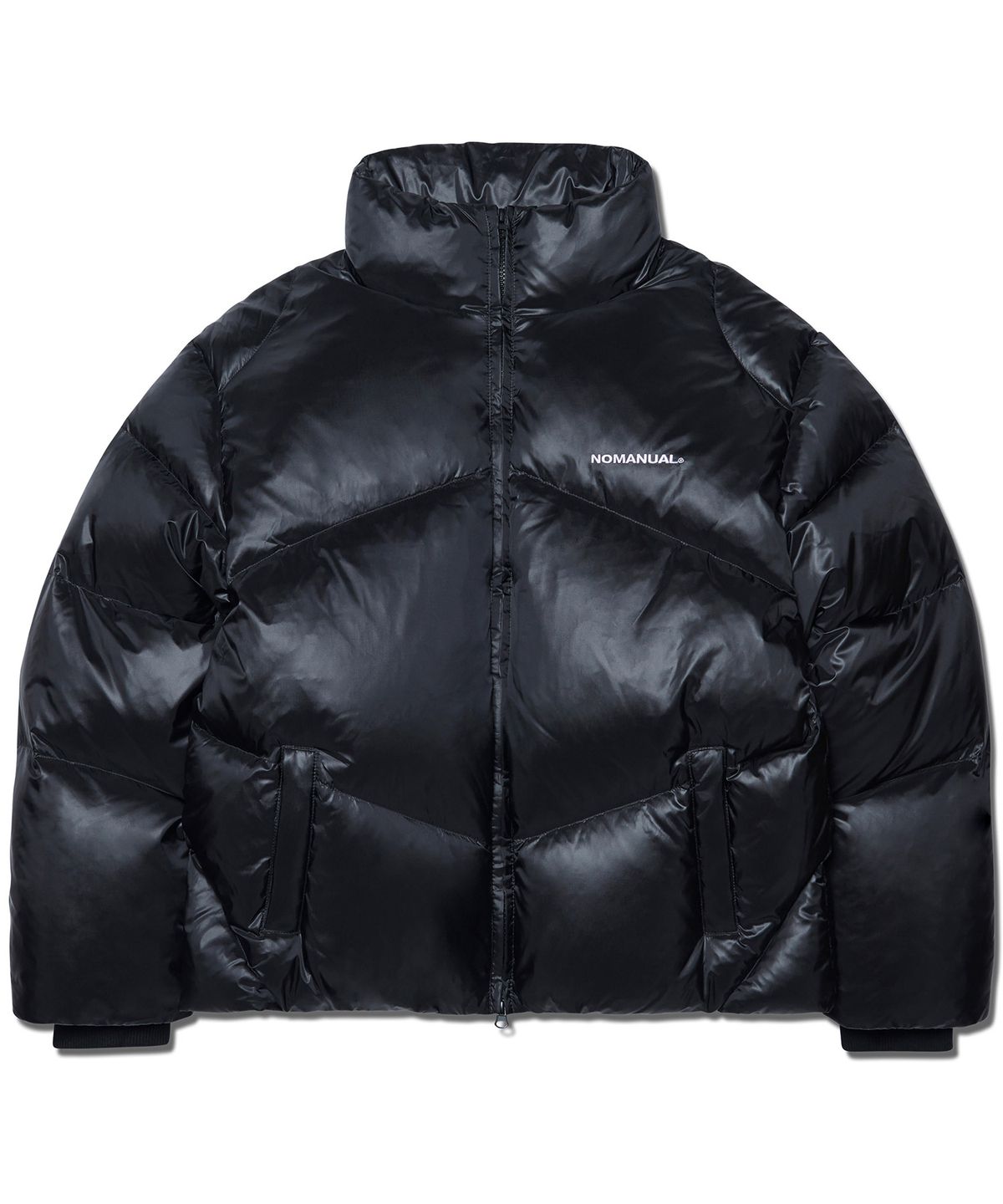 노매뉴얼(NOMANUAL) SKADI DUCK DOWN - GLOSSY BLACK