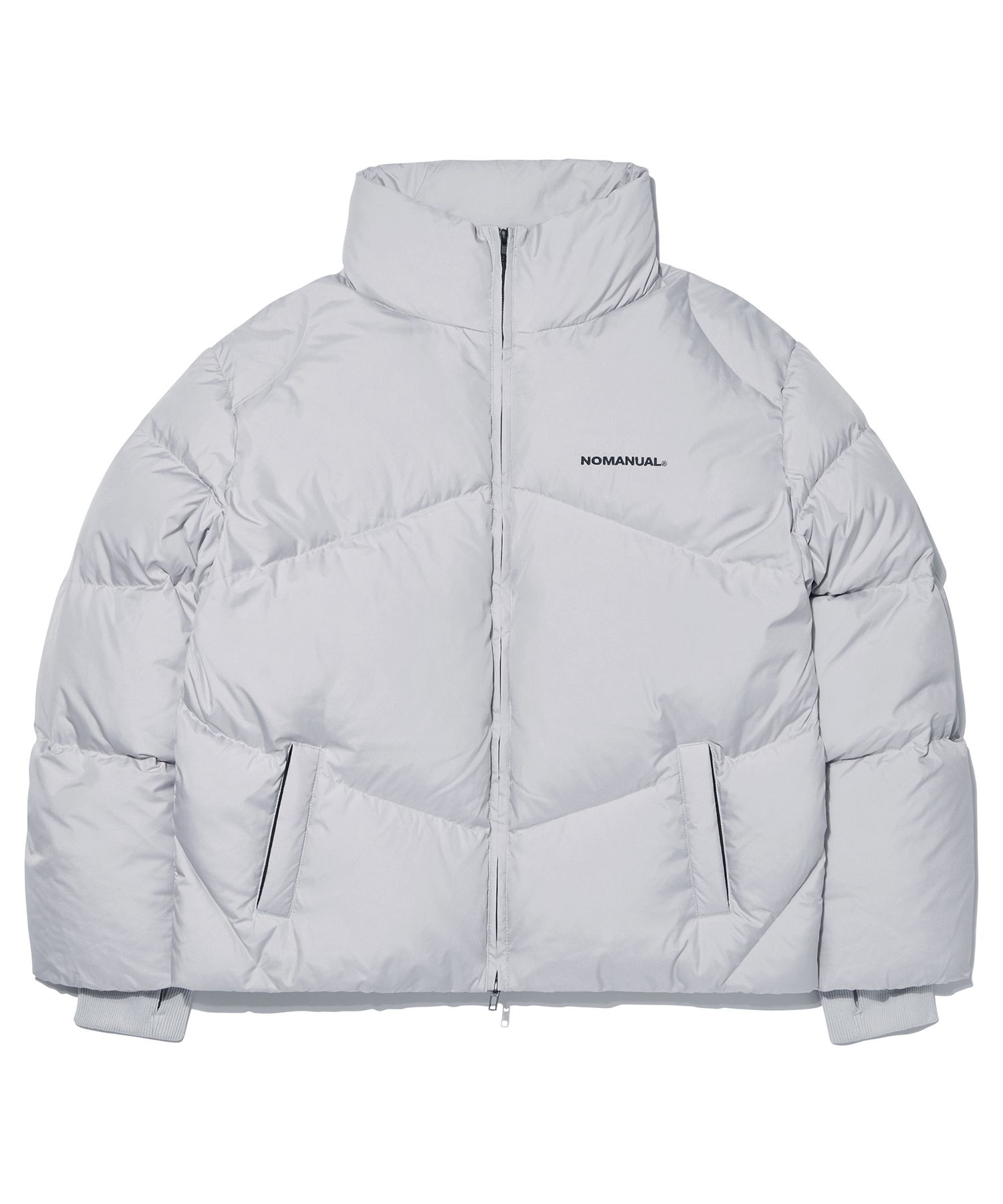 MUSINSA | NOMANUAL SKADI DUCK DOWN - MATTE GRAY