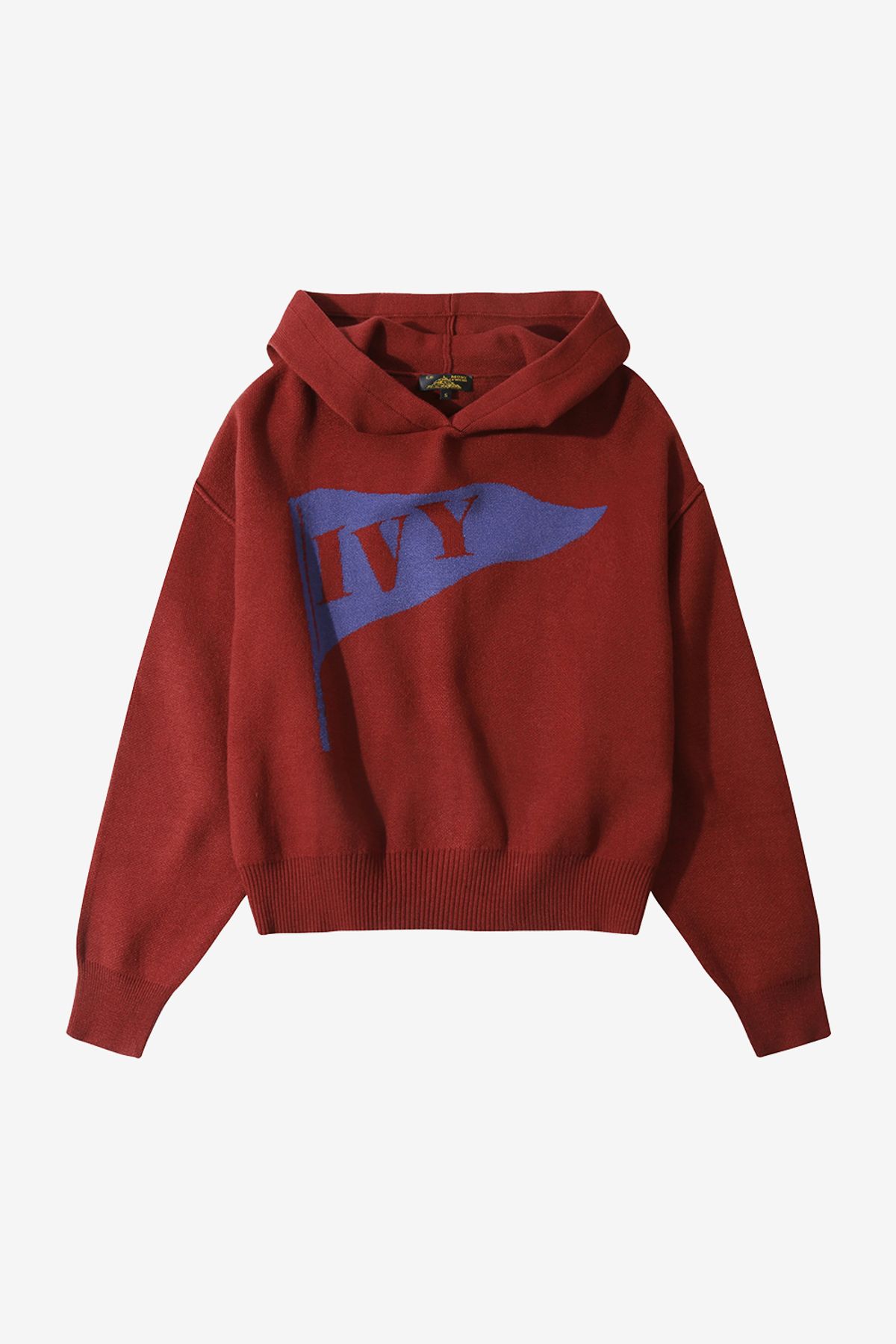 르몽생미셸(LE MONT ST MICHEL) SYDNEY - HOODED SWEATER_Burgundy