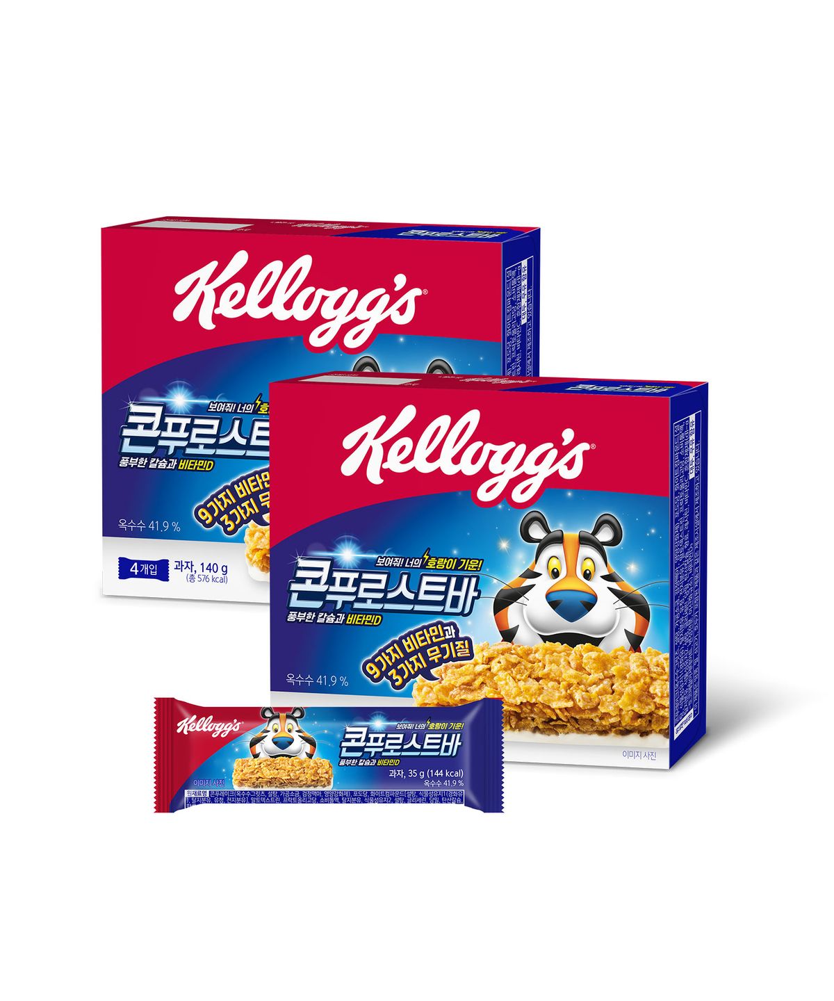 켈로그(KELLOGG) 콘푸로스트바 (35g 4개입) 2개