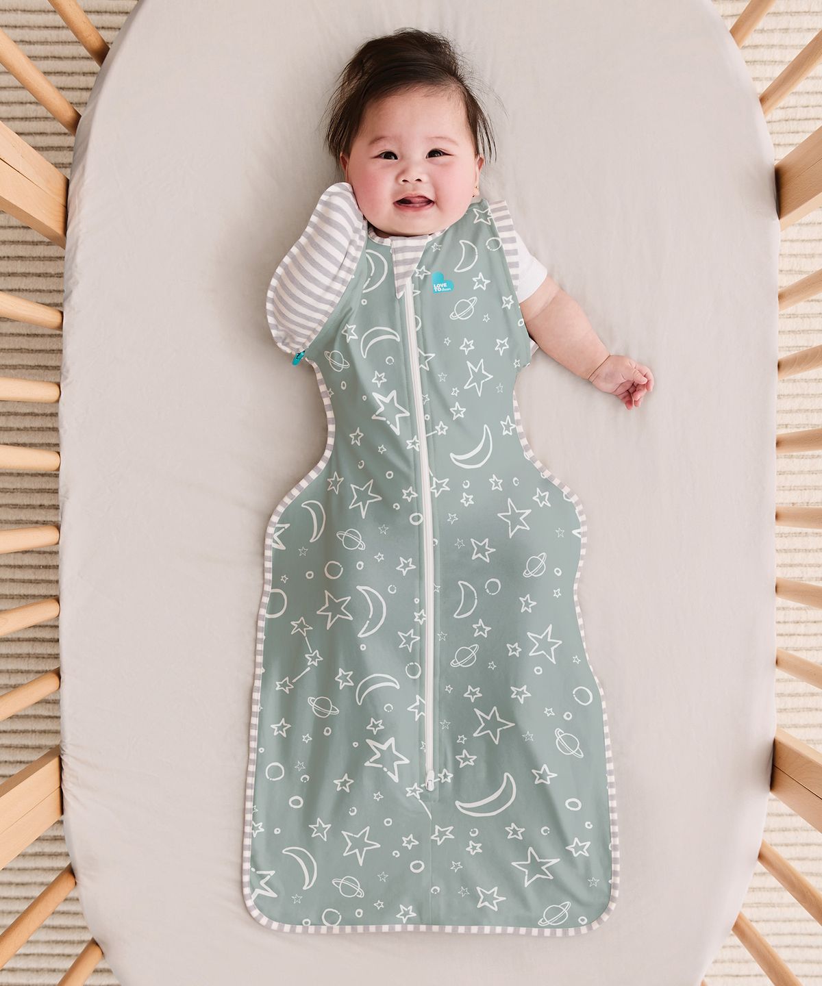 스와들업(SWADDLE UP) 50/50 뱀부오리지널 스타앤문올리브
