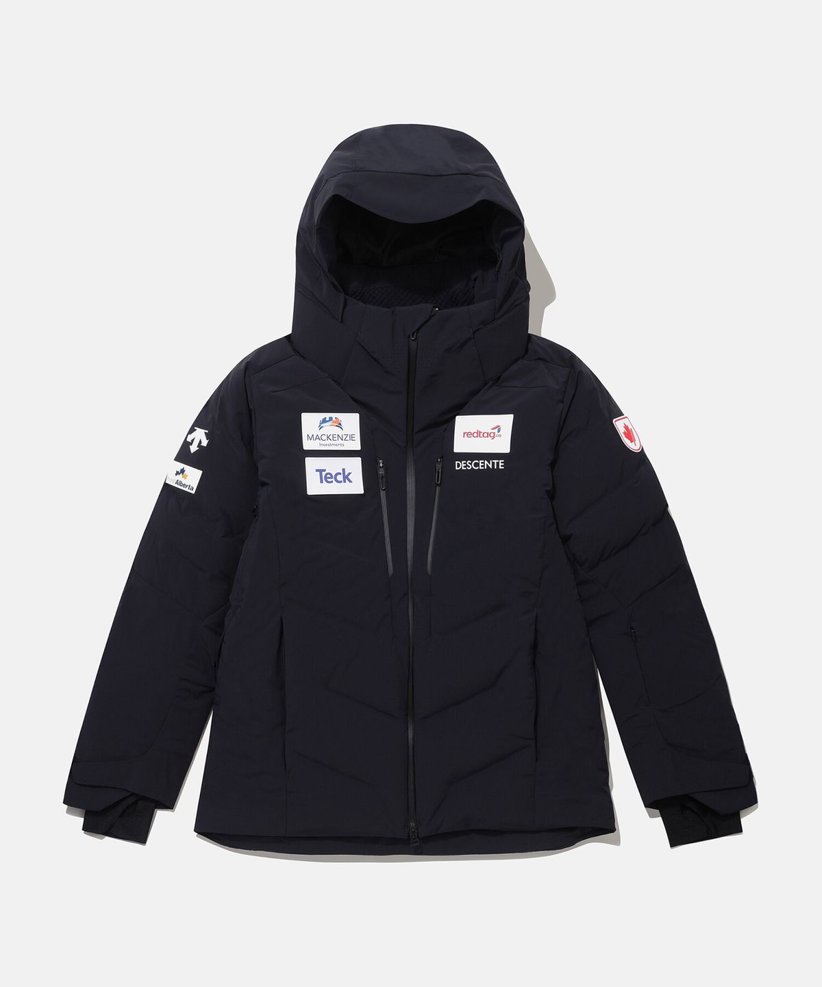 데상트(DESCENTE) [SKI] 레플리카 4WAY 스트레치 다운 스키 자켓 블랙(SP411SSJN2)