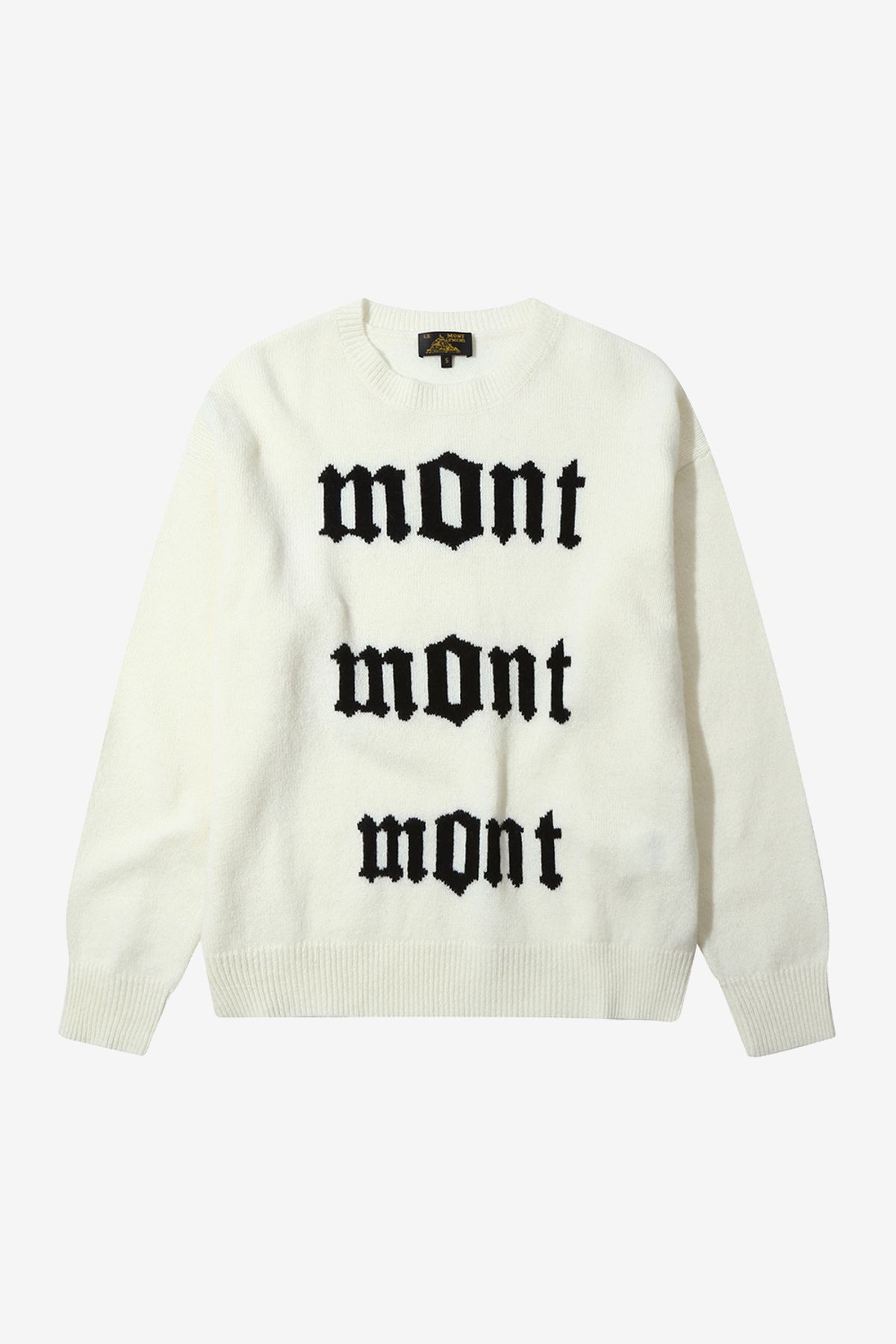 르몽생미셸(LE MONT ST MICHEL) SONKA - JACQUARD SWEATER_Ivory