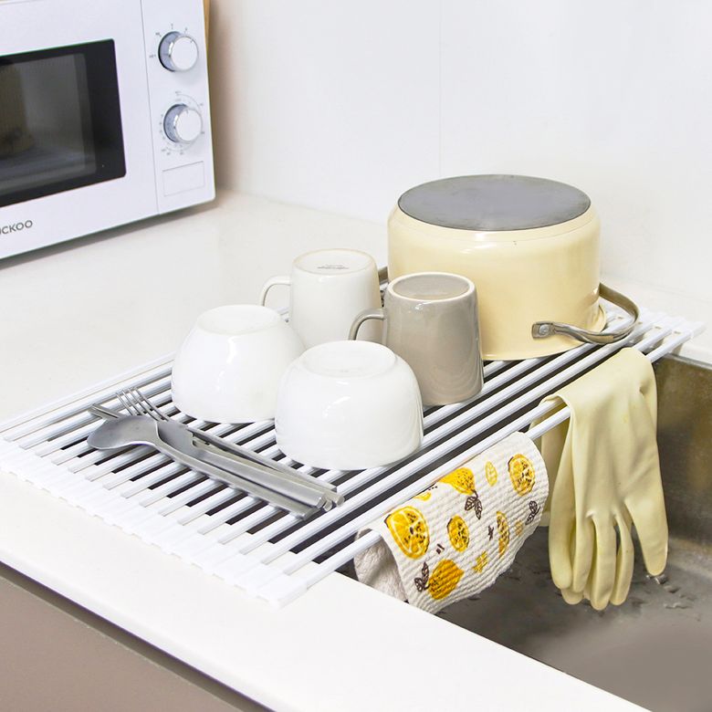실리콘 화이트 건조 롤매트 사각 18롤 2P