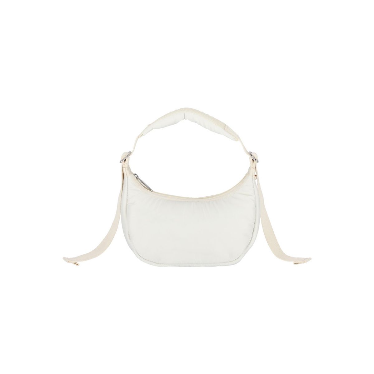 레스포색(LESPORTSAC) 글로니 아이보리 프로스트 미니 크레센트 호보백 [1271.LB58]
