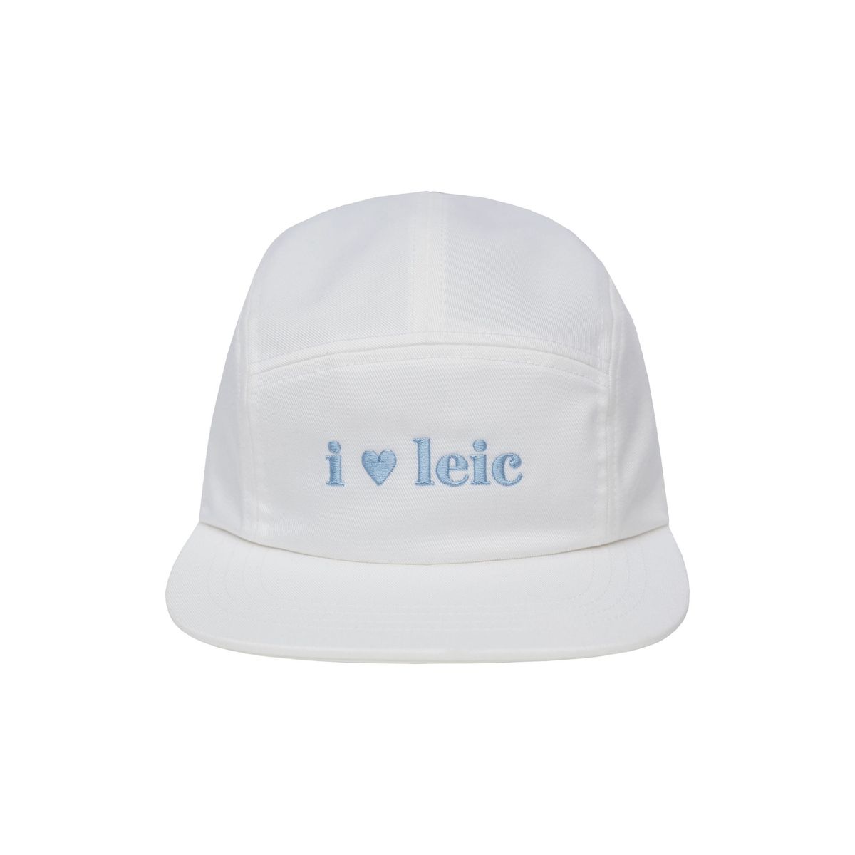디어시스(Dearsis) I LOVE LEIC CAMP CAP (white)