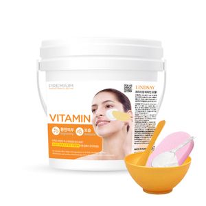 비타민 모델링팩 820g+팩도구+클렌징해면 증정 홈에스테틱 5종