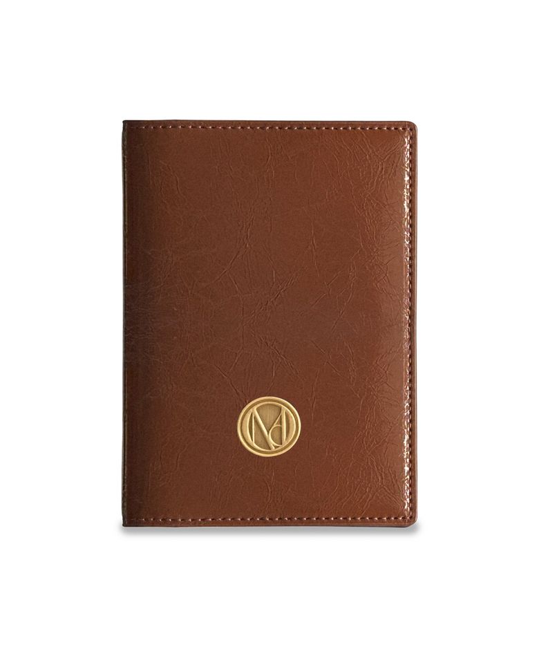 Ecrin passport wallet - Caramel