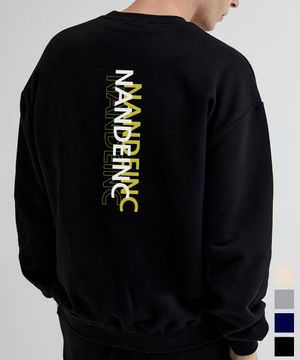 INC 레터링 오버핏 맨투맨 4color