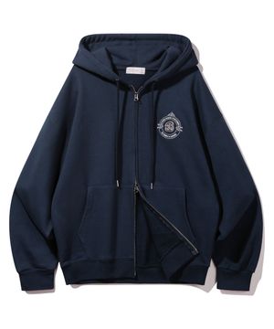 SIGNATURE B 후드 집업 BK76902_네이비
