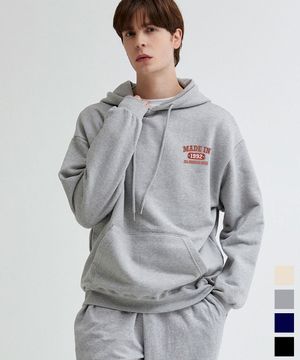 1992 프린팅 오버핏 후드티 4color