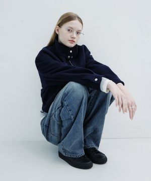 (우먼) 울 라이크 하이넥 점퍼_2COLOR