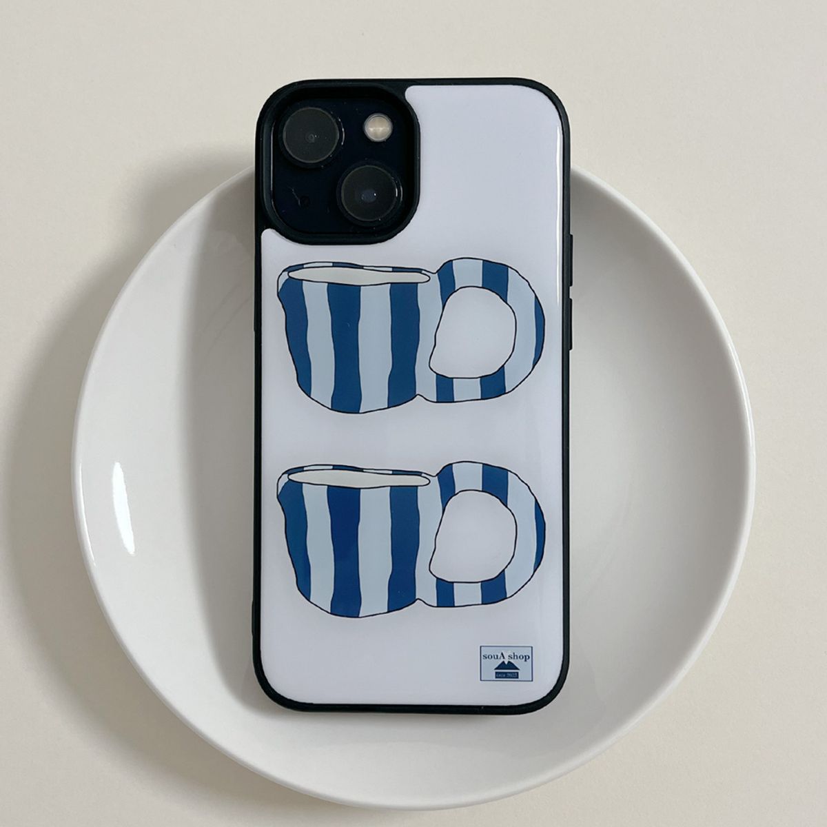 소우에이(SOUA) mug cup case 에폭시 범퍼케이스 [글로시/맥세이프]