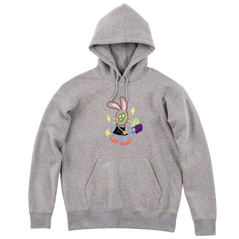 가방든 토끼 HOODIE_4 COLOR