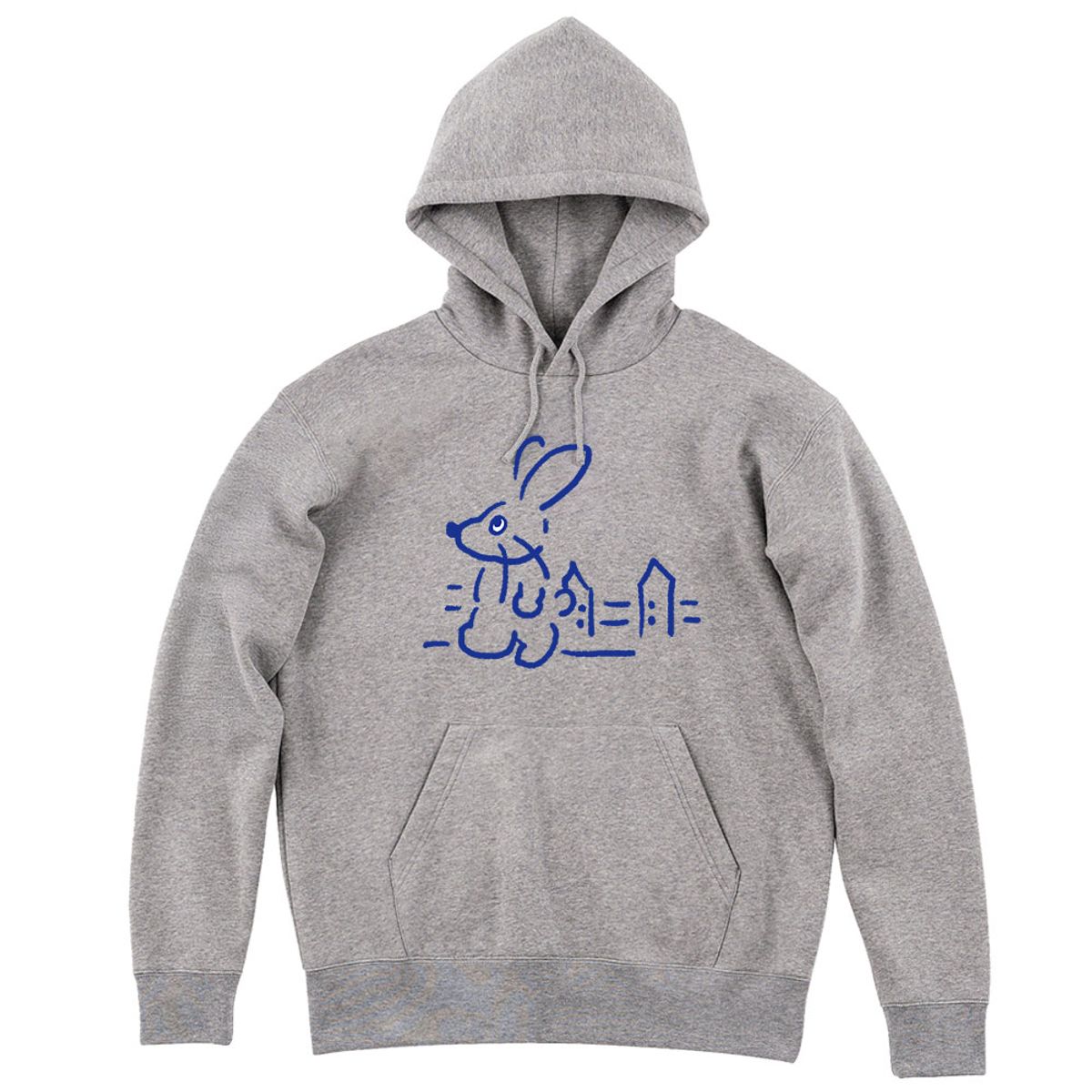 어썸어스(AWESOMEUS) 걸어가는 토끼  HOODIE_4 COLOR