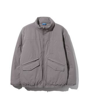 사파리형 절개 패딩 점퍼[KHAKI BROWN](UABUJ83)