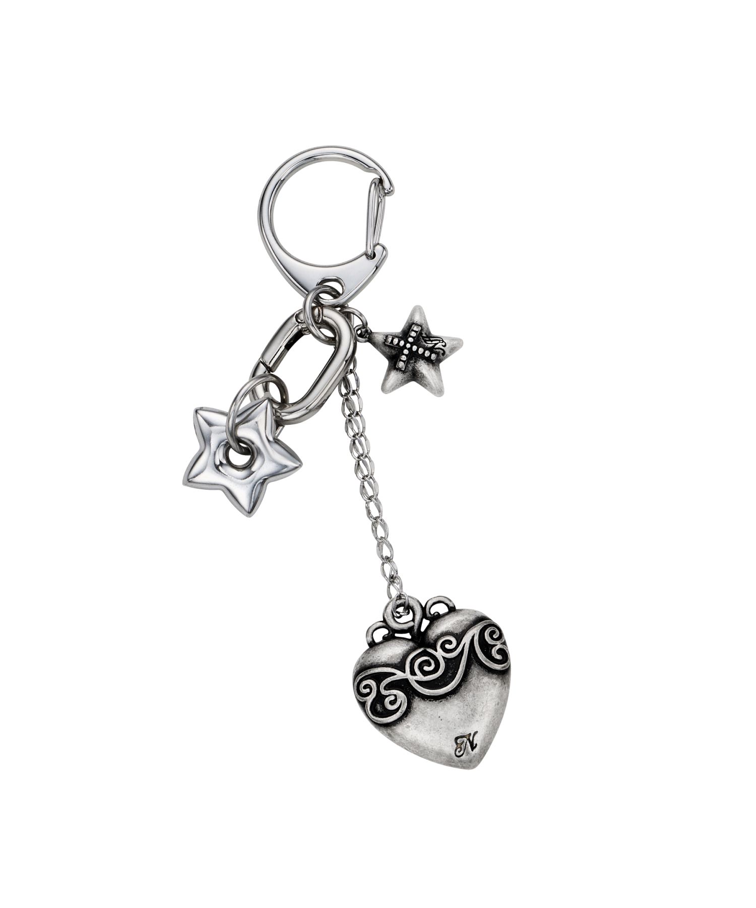 ◎NFF◎ yearning keyringblack silver 4602753 MUSINSA | NFF yearning keyring-black silver