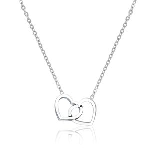 써지컬스틸 하트링 목걸이 JSB-503