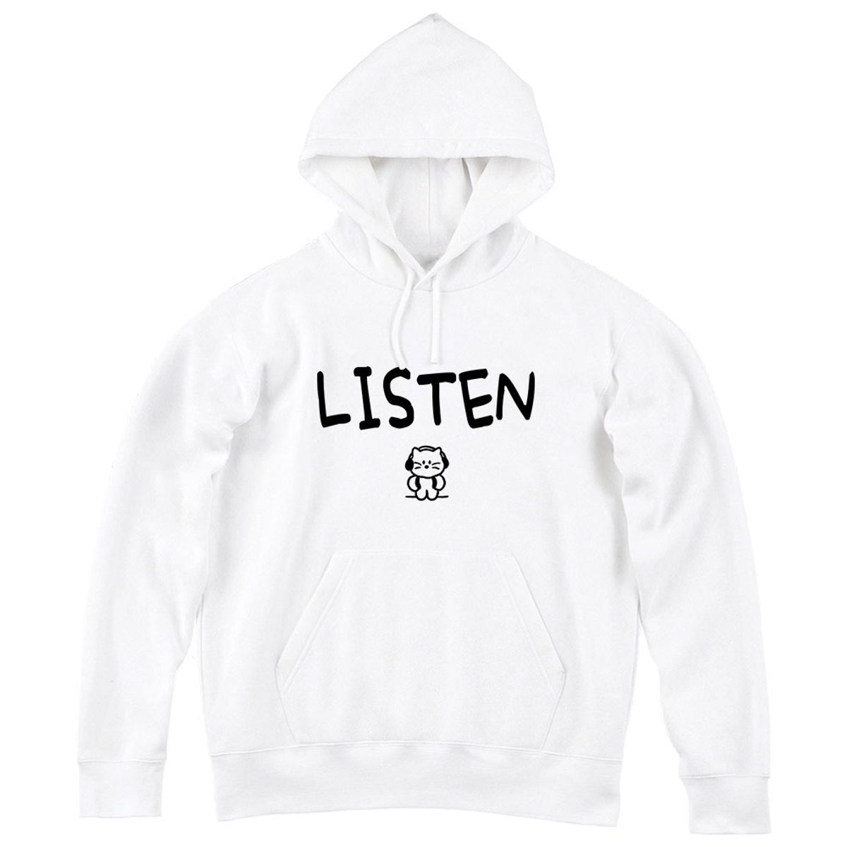 어썸어스(AWESOMEUS) 리슨 고양이  HOODIE_4 COLOR