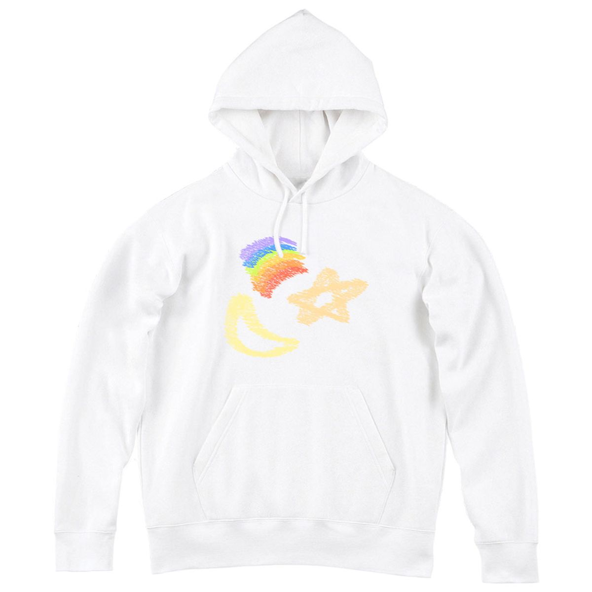 어썸어스(AWESOMEUS) 무지개 별 달  HOODIE_4 COLOR
