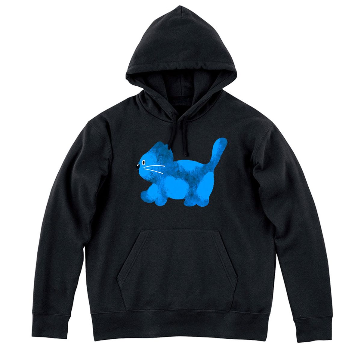 어썸어스(AWESOMEUS) 파랑 고양이  HOODIE_4 COLOR