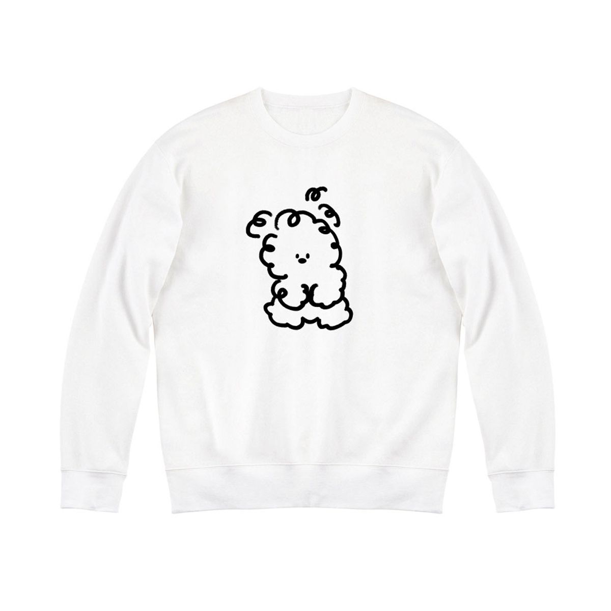 어썸어스(AWESOMEUS) 뽀글이 강아지 SWEAT SHIRTS_4 COLOR