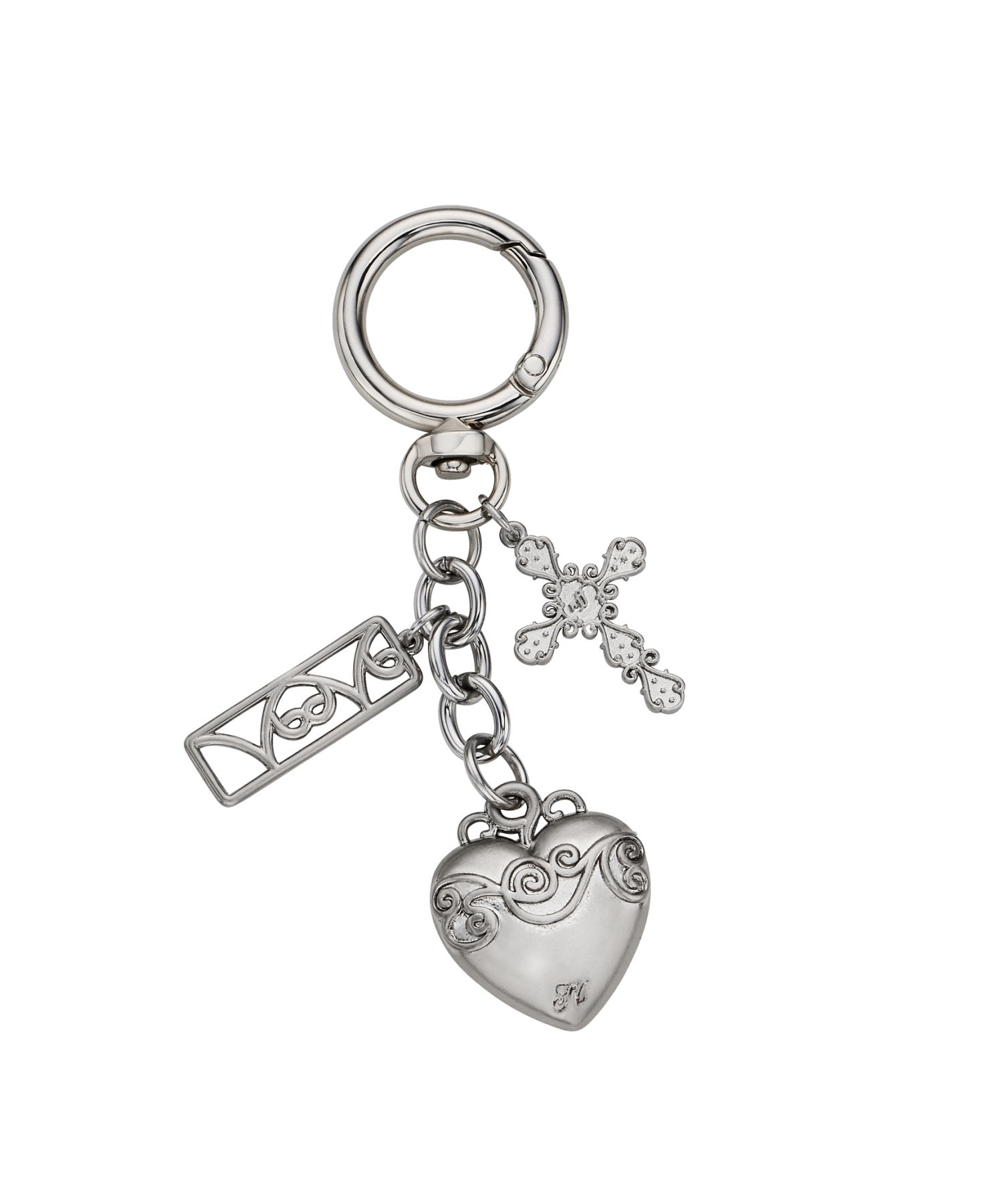 ☆nff☆ heart union keyringsilver 4602755 MUSINSA | NFF heart union keyring-silver
