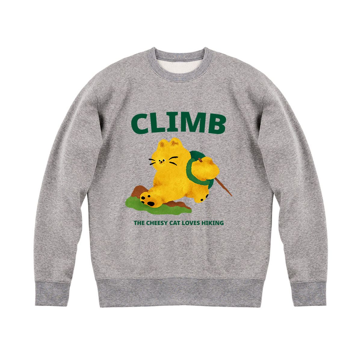 어썸어스(AWESOMEUS) 등산하는 고양이 SWEAT SHIRTS_4 COLOR