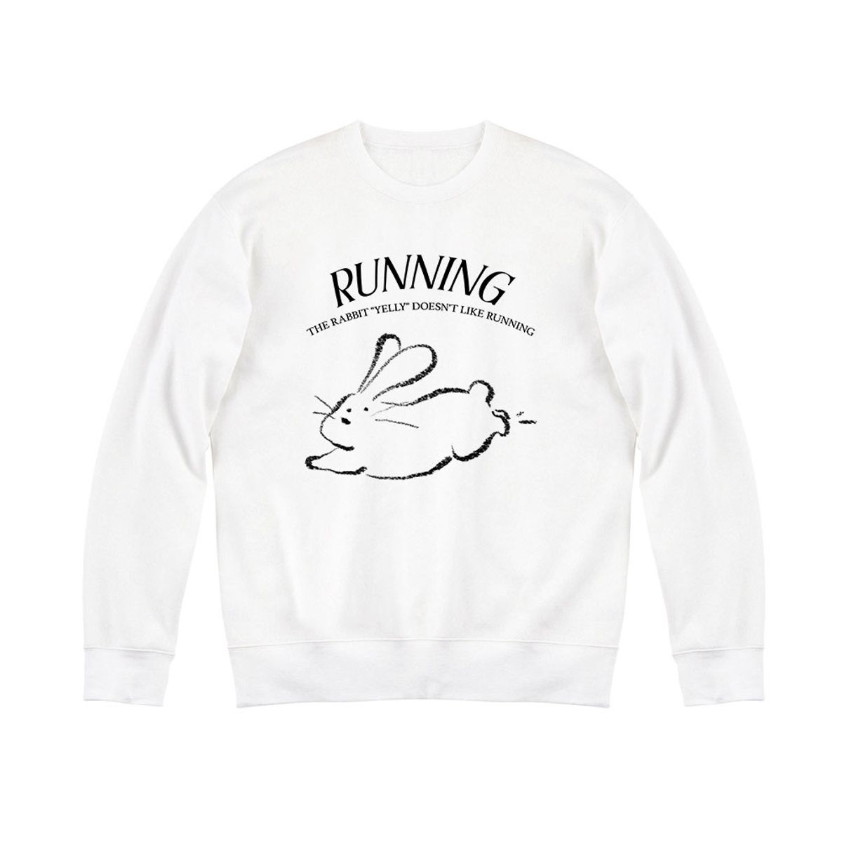 어썸어스(AWESOMEUS) 러닝하는 토끼 SWEAT SHIRTS_4 COLOR