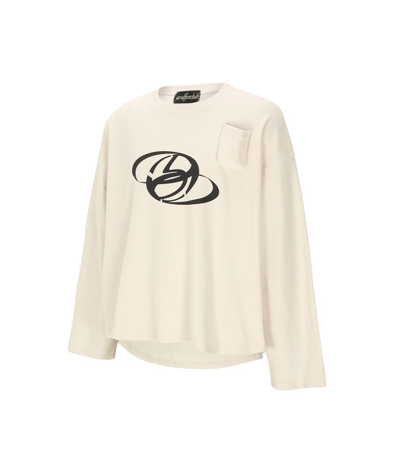 Cigarétte pocket long sleeve [ivory]