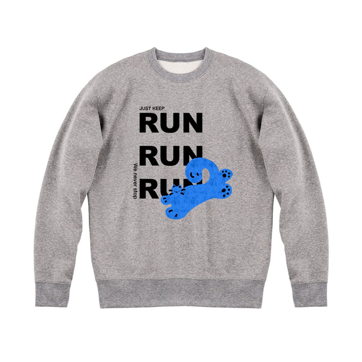 어썸어스(AWESOMEUS) 런런런 SWEAT SHIRTS_4 COLOR