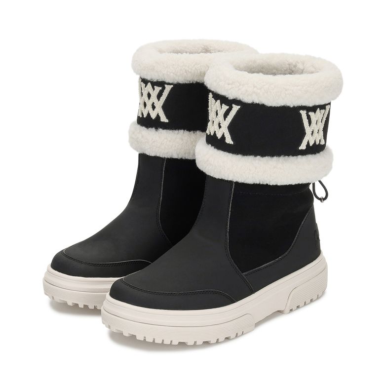 (W) CLOUD BOOTS_BK