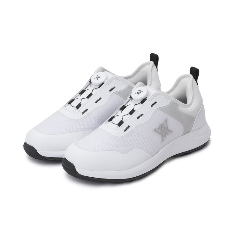 (M) GLAZE DIAL SNEAKERS_WH
