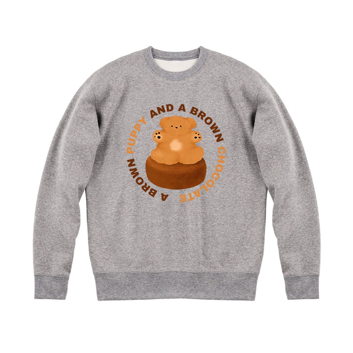 어썸어스(AWESOMEUS) 브라운 곰 SWEAT SHIRTS_4 COLOR