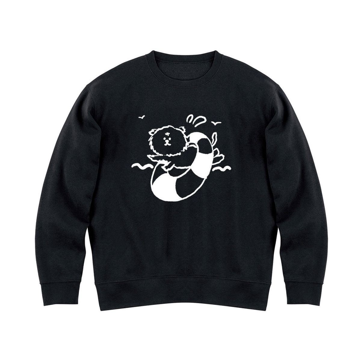 어썸어스(AWESOMEUS) 수영하는 퍼피 SWEAT SHIRTS_4 COLOR