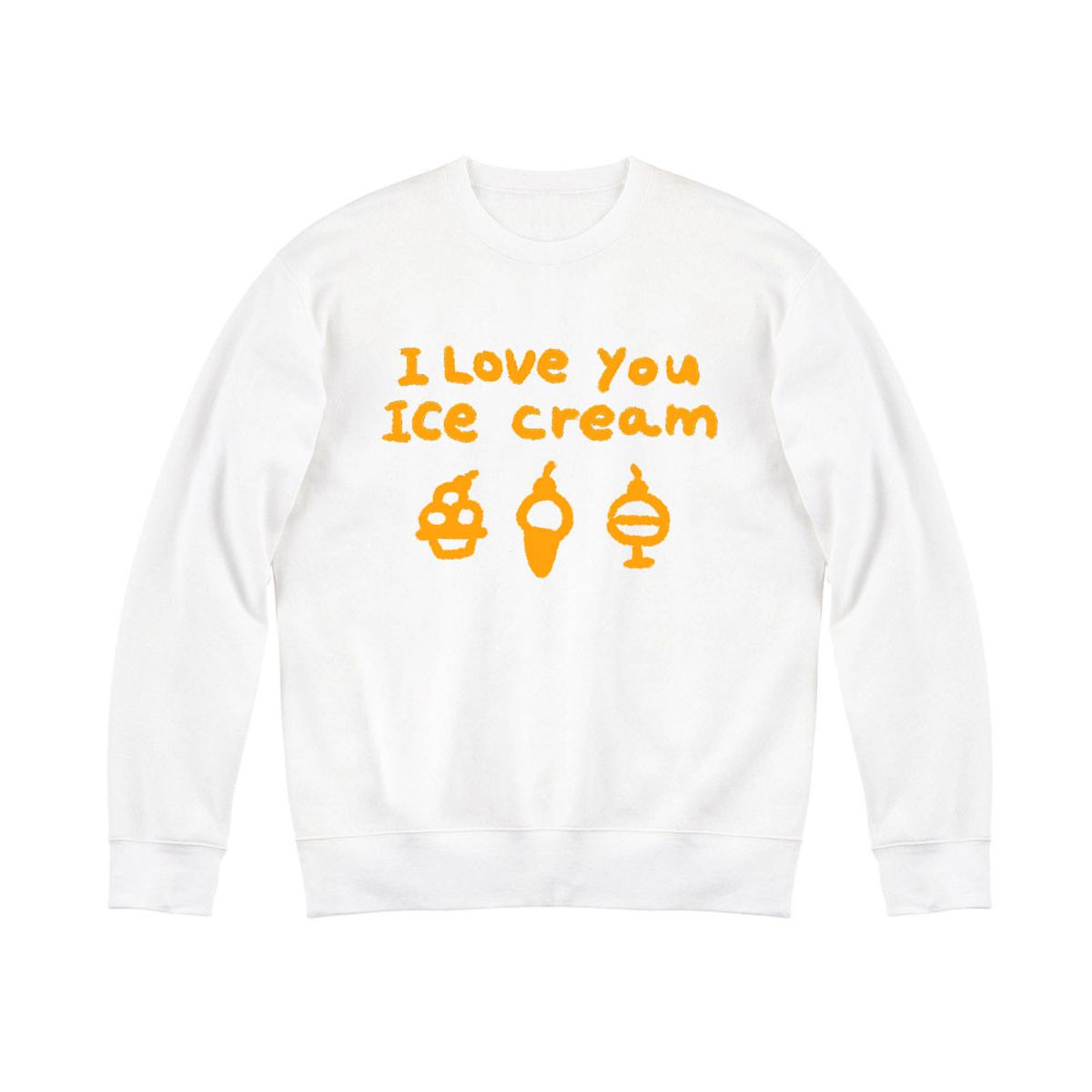 어썸어스(AWESOMEUS) 아이 러뷰 아이스크림 SWEAT SHIRTS_4 COLOR