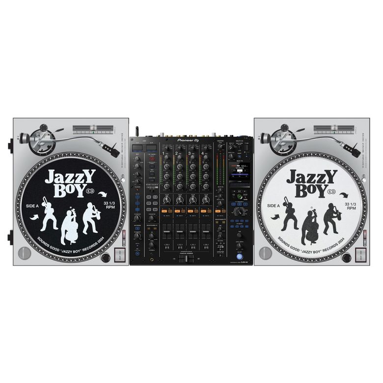JazzY BoY Record Slimpats (Pack of 2 / 1쌍 2개)