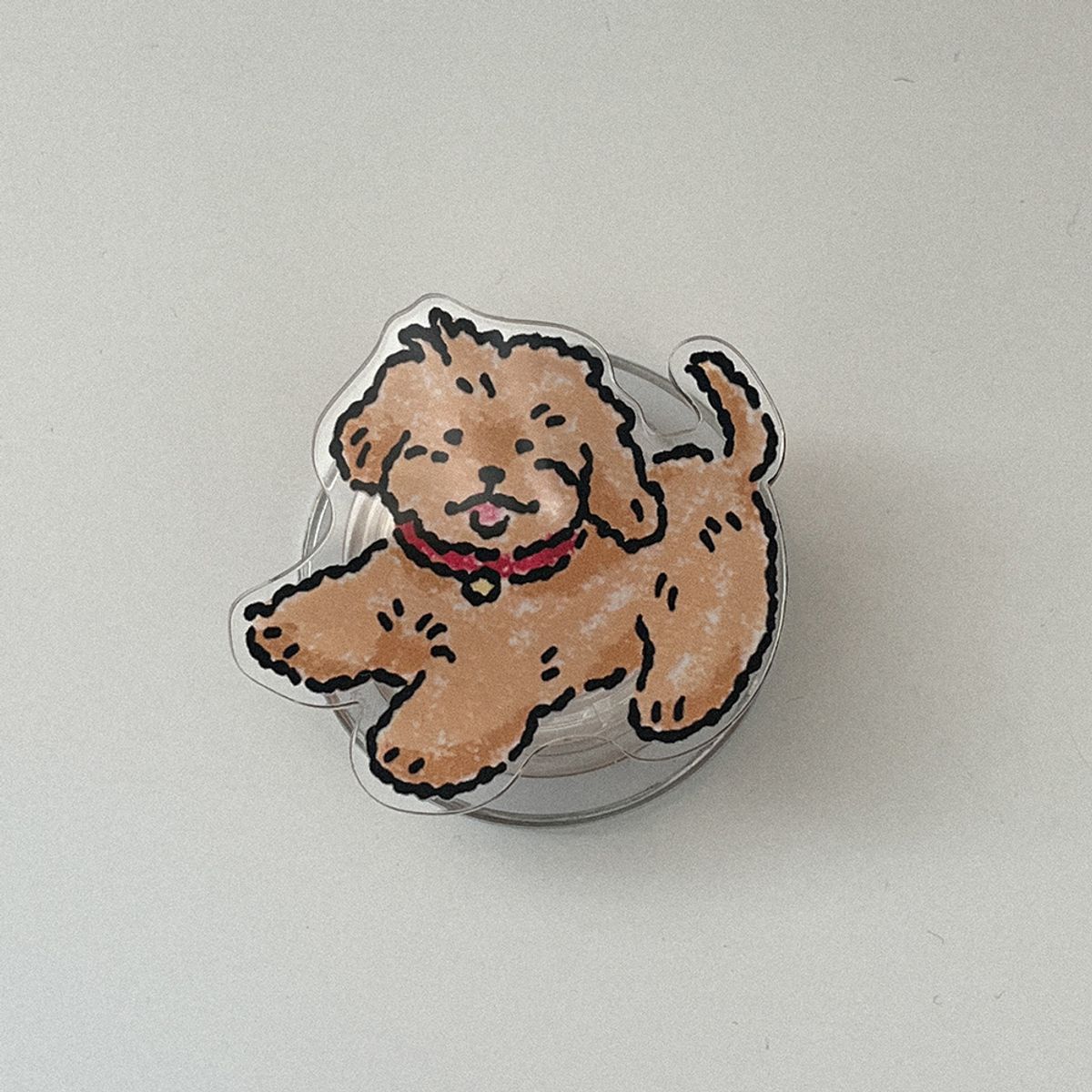 메이드모먼(MADEMOMENT) vintage puppy 디자인 [맥세이프 아크릴스마트톡]