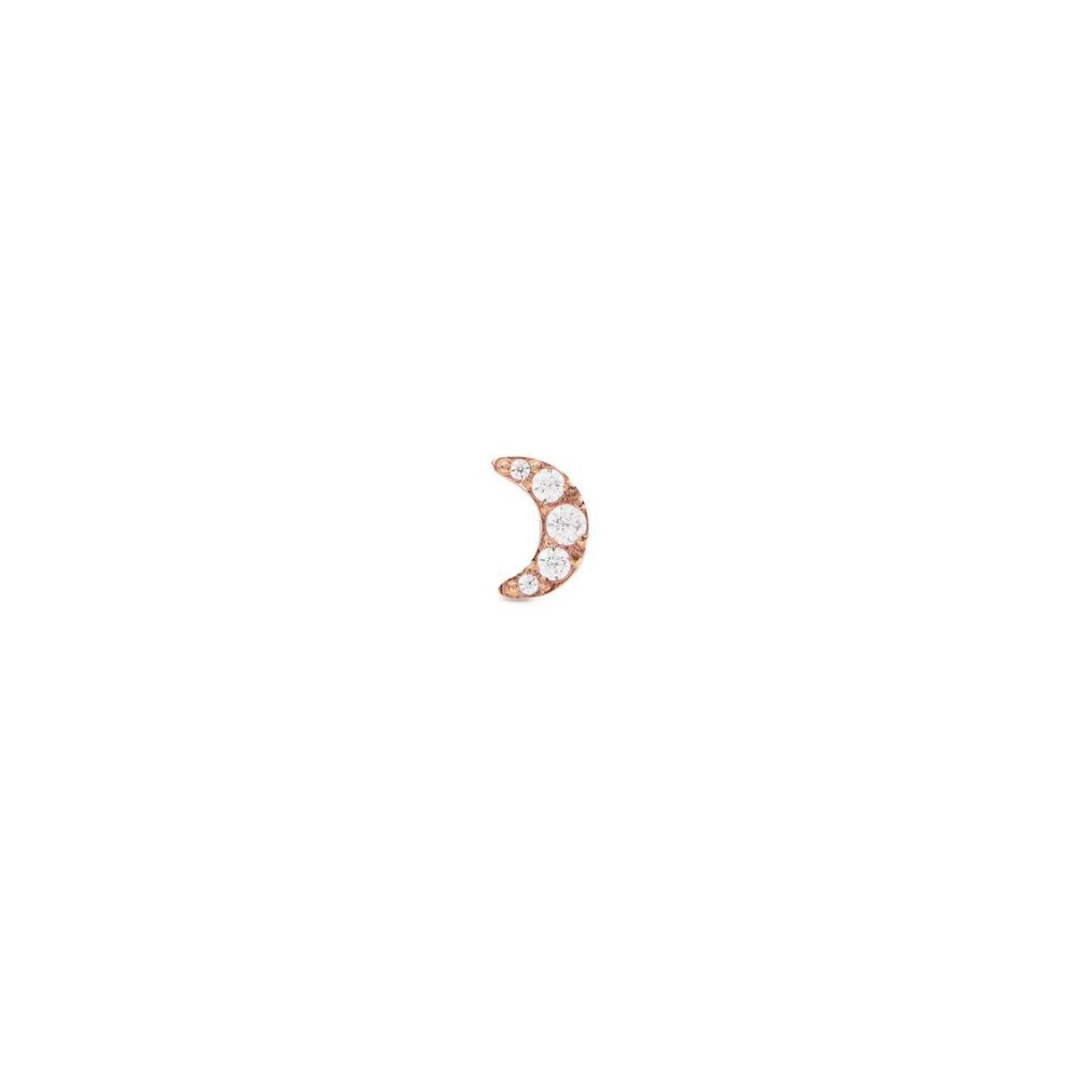 다니엘 웰링턴(DANIEL WELLINGTON) MICRO CRYSTAL MOON STUD 크리스탈 베이직 귀걸이