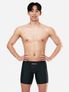 맨 에센셜 엠보 3부 재머 수영복 블랙 (B5SMSMS103BLK)