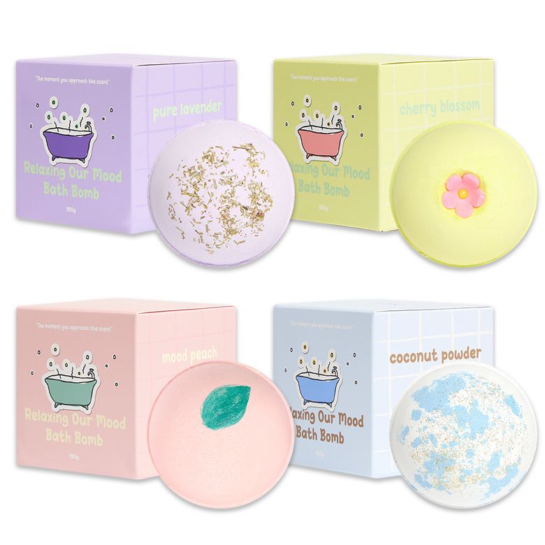 [2pack] 릴렉싱 아워 무드 배쓰밤 입욕제 200g (4종 택 1)